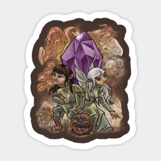 dark crystal Sticker